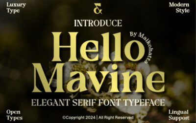 Hello Mavine Font