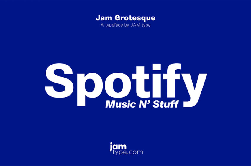 Jam Grotesque Font