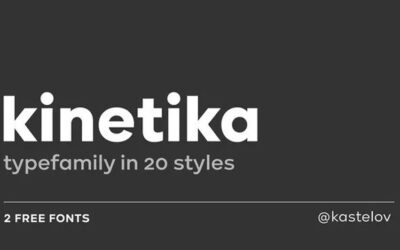 Kinetika Font