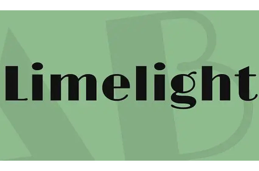 Limelight Font