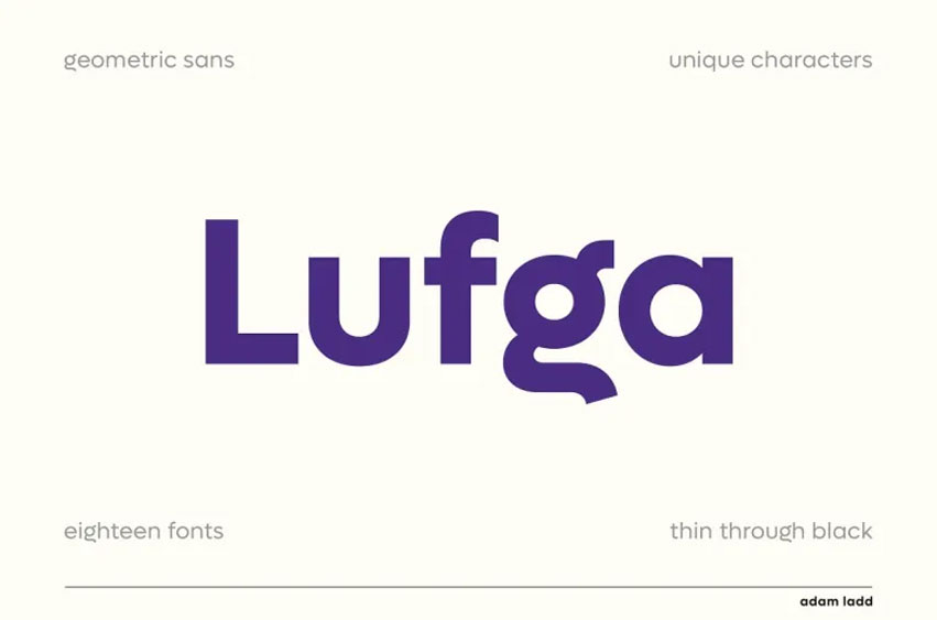 Lufga Font