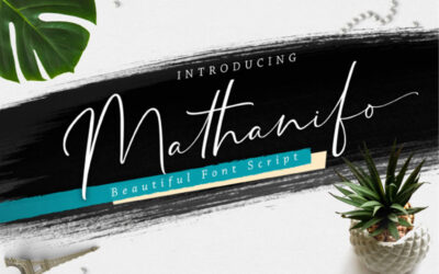 Mathanifo Script Font