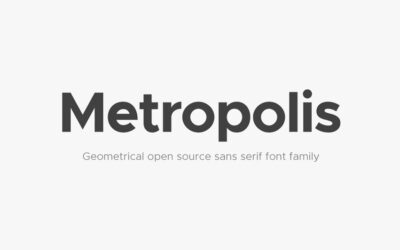 Metropolis Font