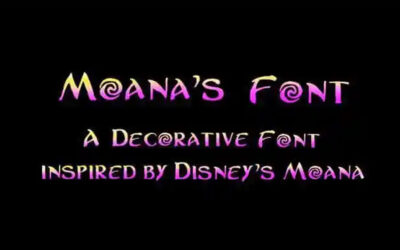 Moanas Font