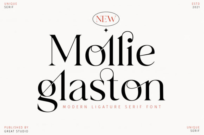 Mollie Glaston Font