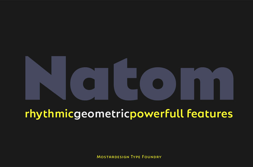 Natom Pro Font