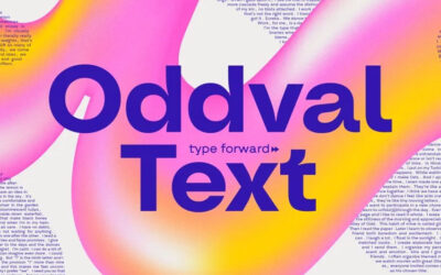 Oddval Text Font