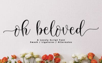 Oh Beloved Font