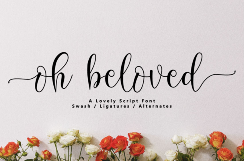 Oh Beloved Font