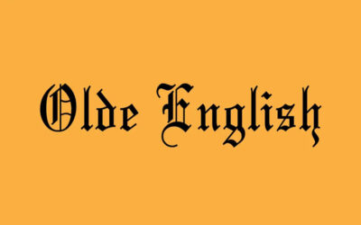 Old English Font