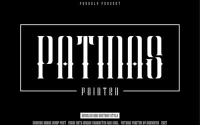 Patinas Pointed Font