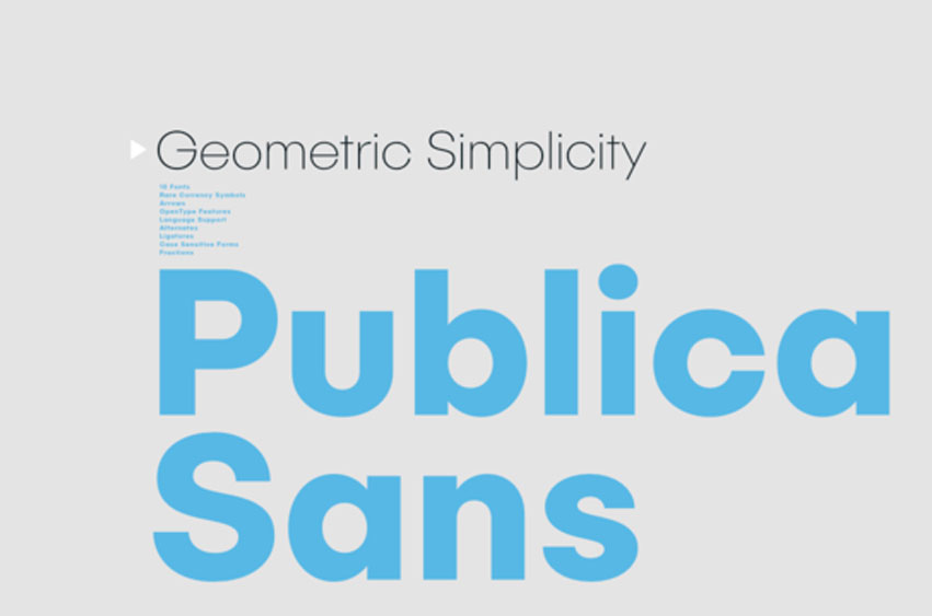 Publica Sans Font