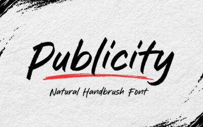 Publicity Font