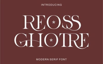 Reossghotre Font