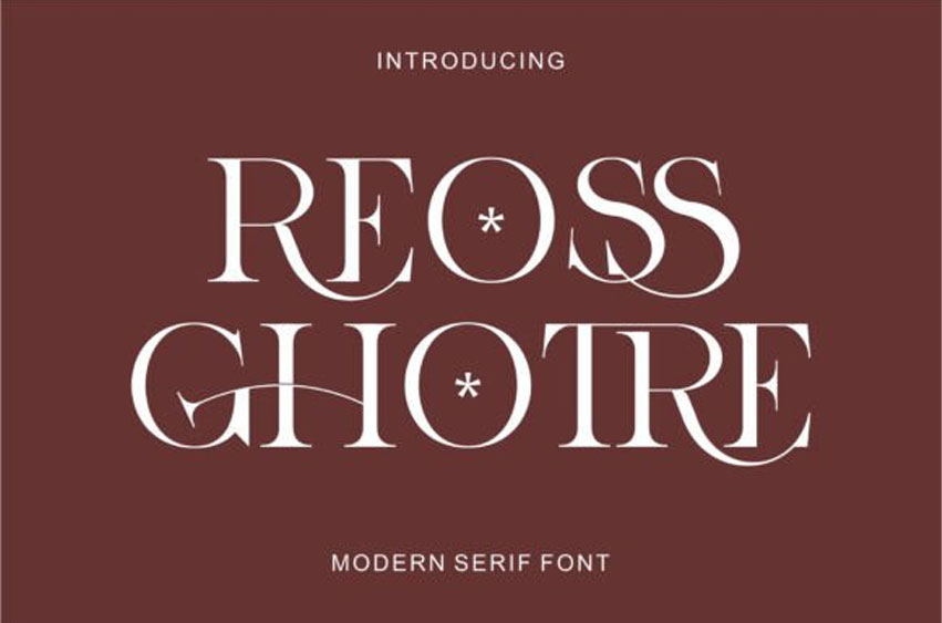 Reossghotre Font