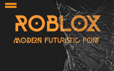 Roblox Modern Font