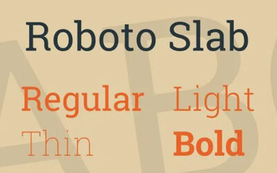 Roboto Slab Font