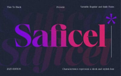 Saficel Font