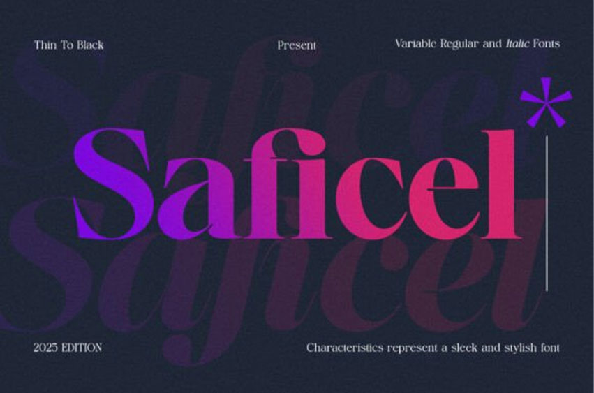 Saficel Font