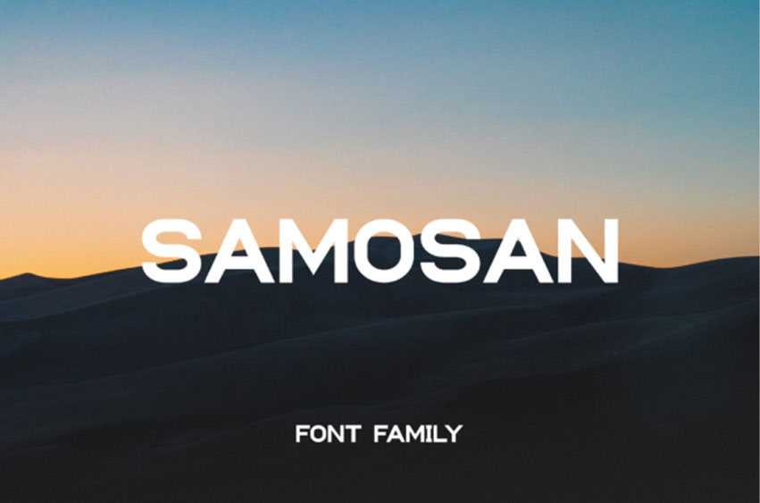 Samosan Font