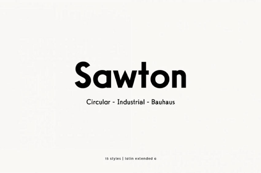 Sawton Font