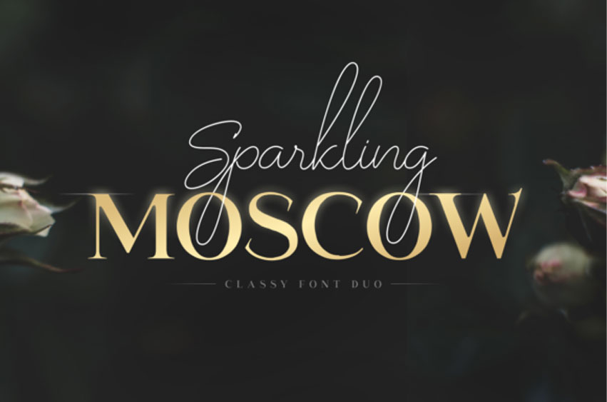 Sparkling Moscow Font