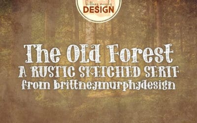 The Old Forest Font