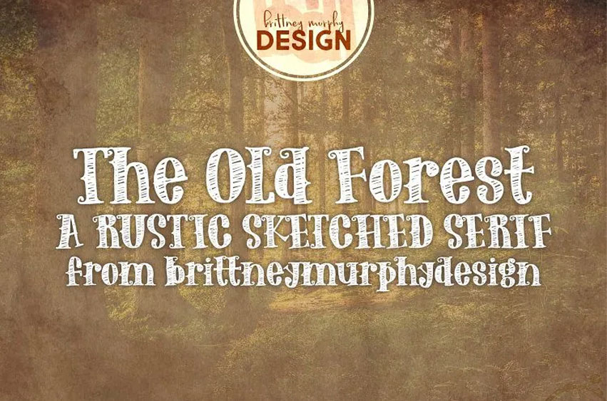 The Old Forest Font