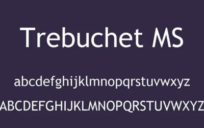 Trebuchet MS Font