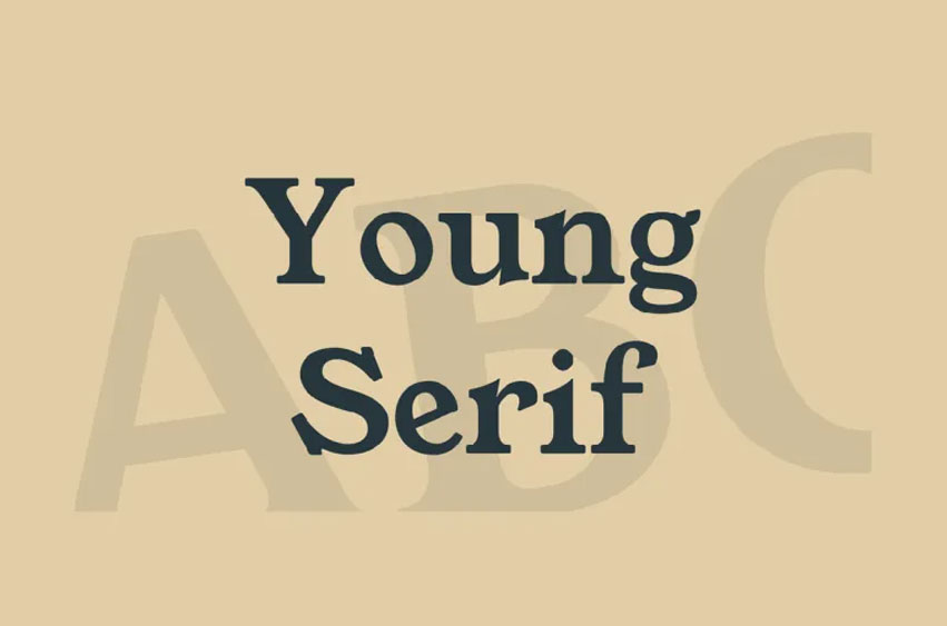 Young Serif Font