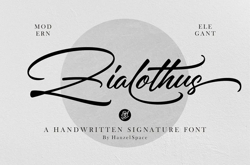 Zialothus Font