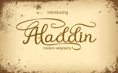 Aladdin Font