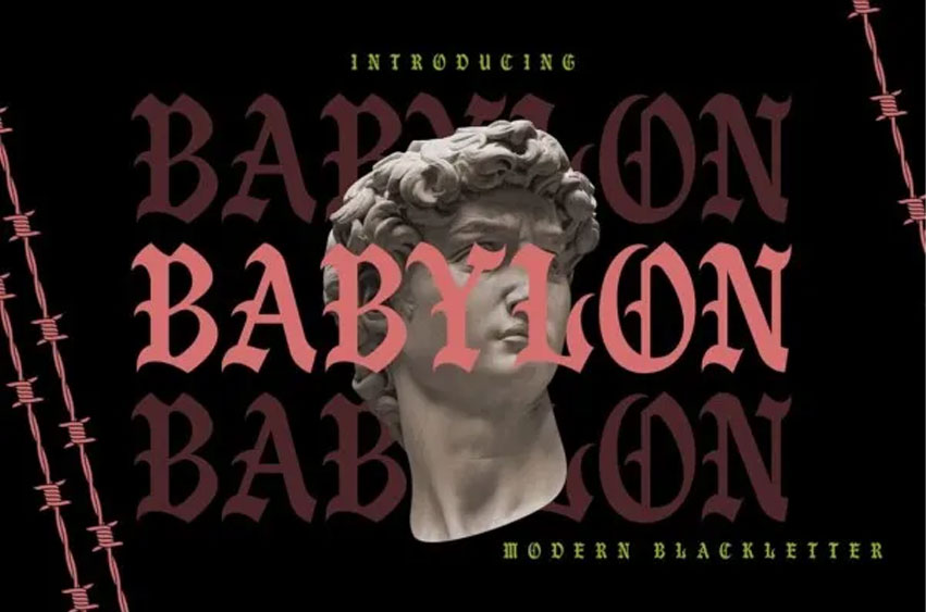 Babylon Font