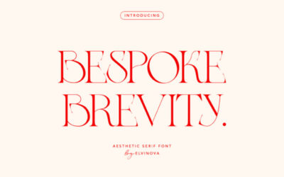 Bespoke Brevity Font