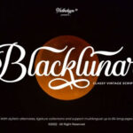 Blacklunar Font