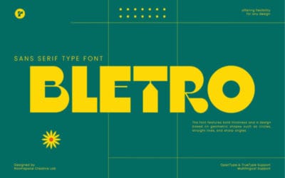 Bletro Font