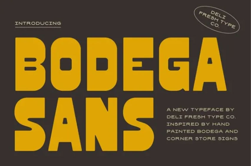 Bodega Font