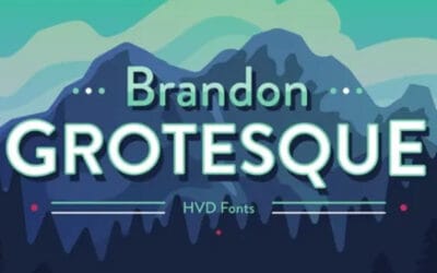 Brandon Grotesque HVD Font
