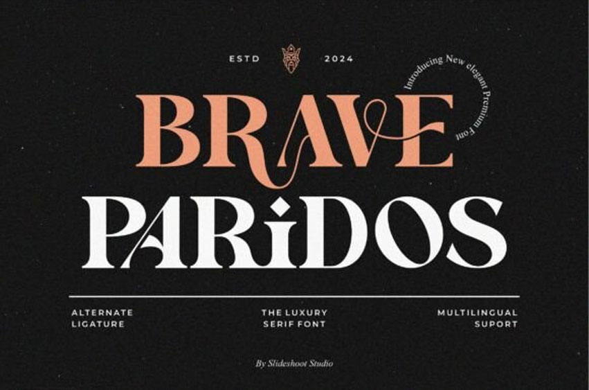 Brave Paridos Font