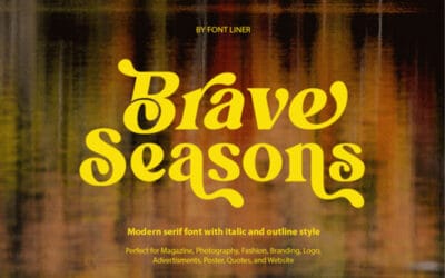 Brave Seasons Font