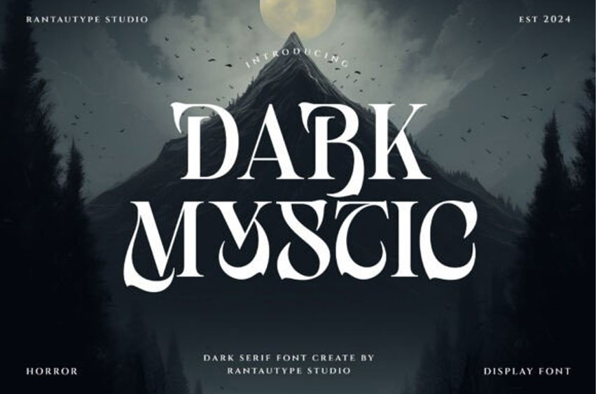 Dark Mystic Font