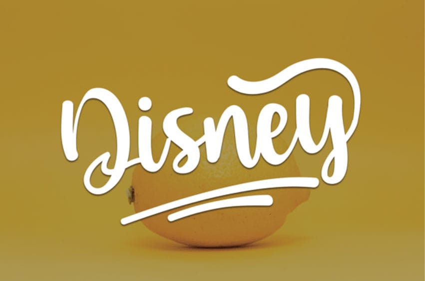 Disney Font