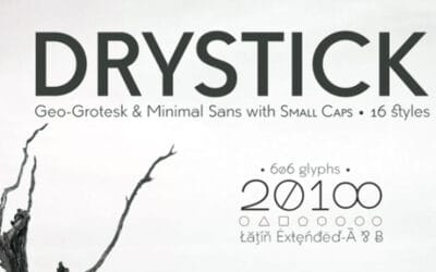 Drystick Geo Grotesk Font