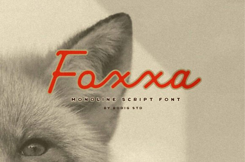 Foxxa Font