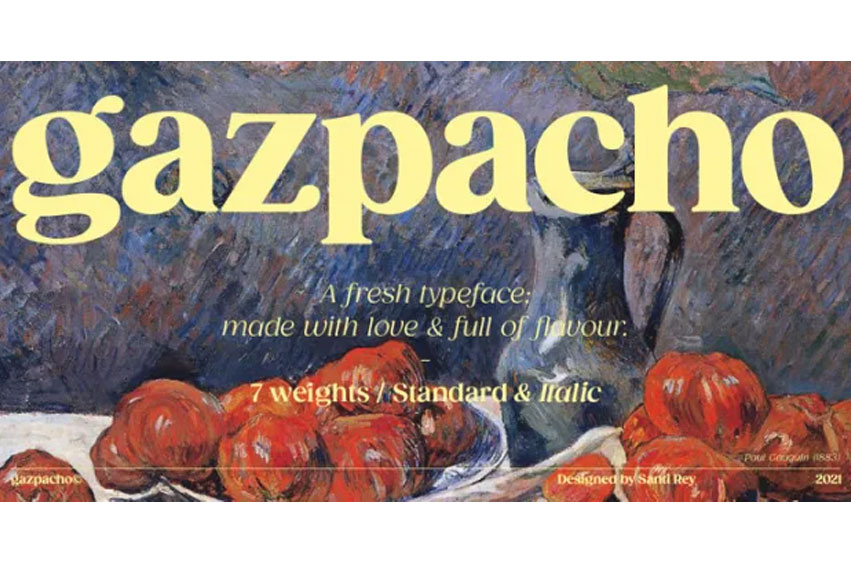 Gazpacho Font