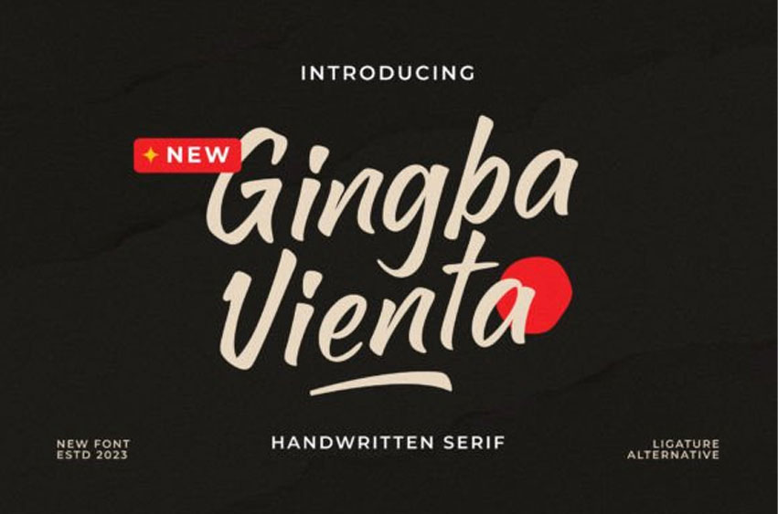 Gingba Vienta Font