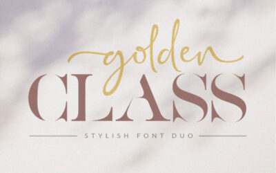 Golden Class Font