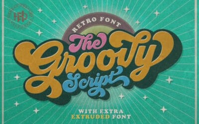 Groovy Script Font