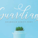 Guardian Script Font