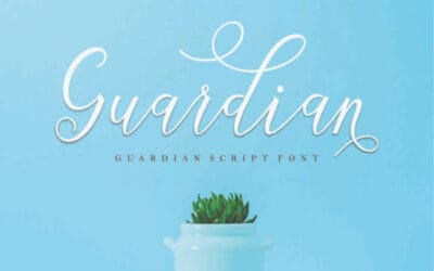 Guardian Script Font